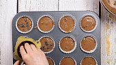 Muffiny s kousky čokolády