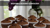 Muffiny s kousky čokolády