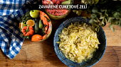 Cuketové zelí zavařené na zimu i jiné roční období