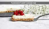 Tvarohový dort (cheesecake)