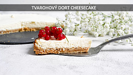 Tvarohový dort (cheesecake)