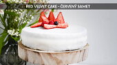 Red Velvet Cake - Červený samet