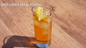 Svěží ledový čaj za studena