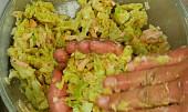 Kapustové  karbanátky (kelové) smažené v troubě