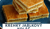 Křehký jablkový koláč