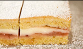 Linecký tvarohový koláč s pikantní marmeládou
