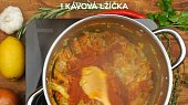 Polévka z hlívy ústřičné à la dršťková