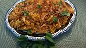 Indické kuřecí biryani