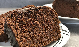 Kakaový chlebíček s čokoládovou polevou