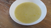 Smetanová pórková polévka