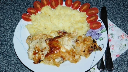 Vepřová krkovice v majonéze