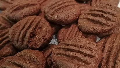 Fantastické Koka sušenky z různých nemouk, otrub a podobně