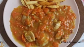 Kuřecí maso v mrkvi s černým pivem