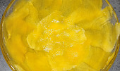 Ovocný dort Pikachu, Mango plátky