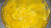 Ovocný dort Pikachu, Mango plátky