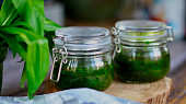 Pesto z medvědího česneku