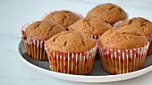 Mrkvové muffiny ze špaldové mouky
