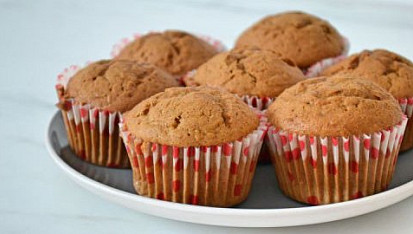 Mrkvové muffiny ze špaldové mouky