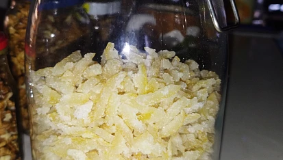 Kandovaná kůra z citrusového ovoce
