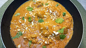 Murgh korma – indická kuřecí korma s ořechy