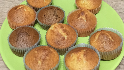 Výborné muffiny (kávové a skořicové)