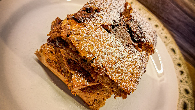 Světlé fazolové brownies