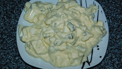 Vajíčkový salát (jednoduchý)
