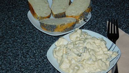 Vajíčkový salát (jednoduchý)