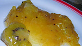 Rebarborový džem s kiwi