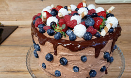 Čokoládový dort s mascarpone alias čokoládový sen