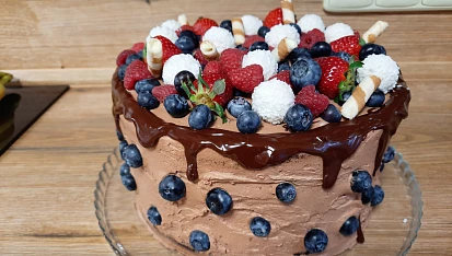 Čokoládový dort s mascarpone alias čokoládový sen