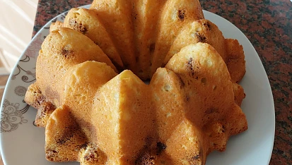 Hrníčková bábovka s tvarohem a olejem