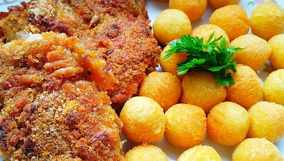Kuřecí křupavé řízky z trouby, Kuřecí křupavé řízky z trouby