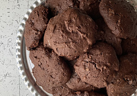 Americké extra čokoládové cookies - hotové sušenky