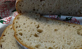 Světlý kváskový chléb