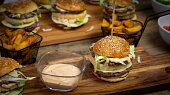 Domácí hamburger vepřový