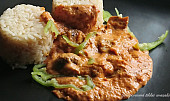 Žampionová tikka masala