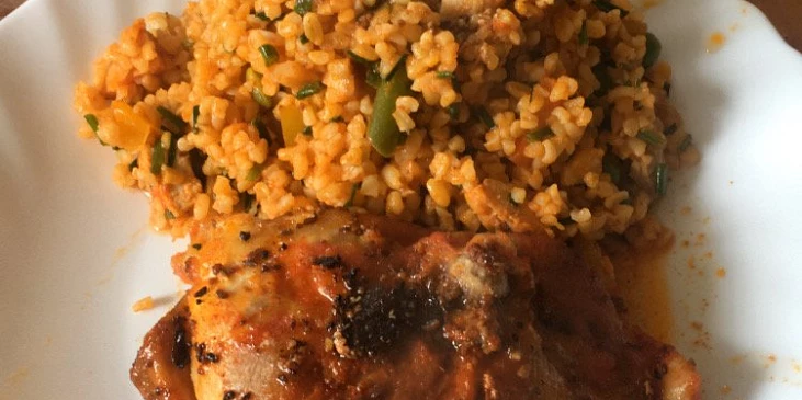 Zdravé bulgurové rizoto