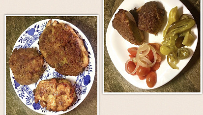 Kuřecí střapačky v bramborákovém těstě, Pekl jsem v troubě na horkovzduch a chutná výtečně 😋