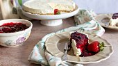 Nepečený cheesecake s ovocem