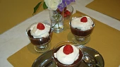 Čokoládový pohár s mascarpone