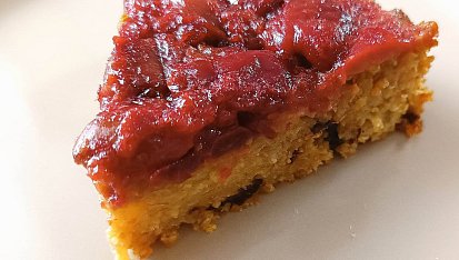 Dortík z ovesných vloček a ovoce