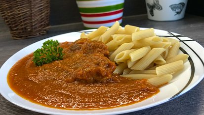 Vepřová krkovička s paprikovou omáčkou