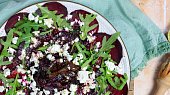Carpaccio z pečené červené řepy