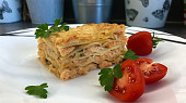 Lasagne s lososem
