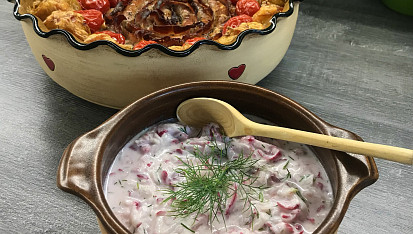 Ředkvičkové tzatziky
