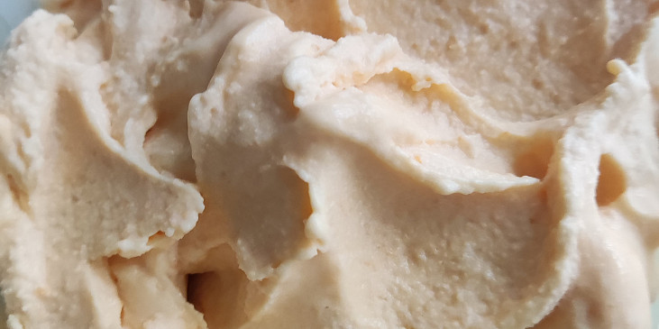 Zmrzlina ze zavařených meruněk