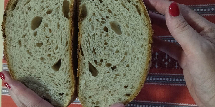 Kvasový chleba 1-2-3