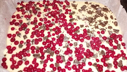Tvarohová bublanina, velmi chutná :-)