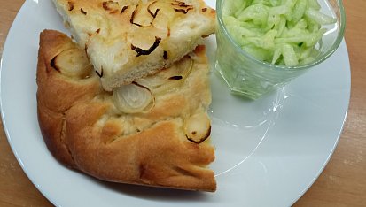 Focaccia s cibulí, Focaccia s cibulí